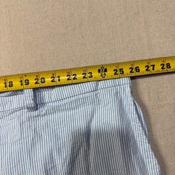 Vineyard Vines Breaker Shorts Blue Striped Mens Size 50 9” Inseam Big And Tall - Picture 6 of 7